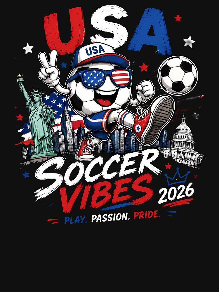 USA Soccer 2026 T-shirt by SupernovaNote