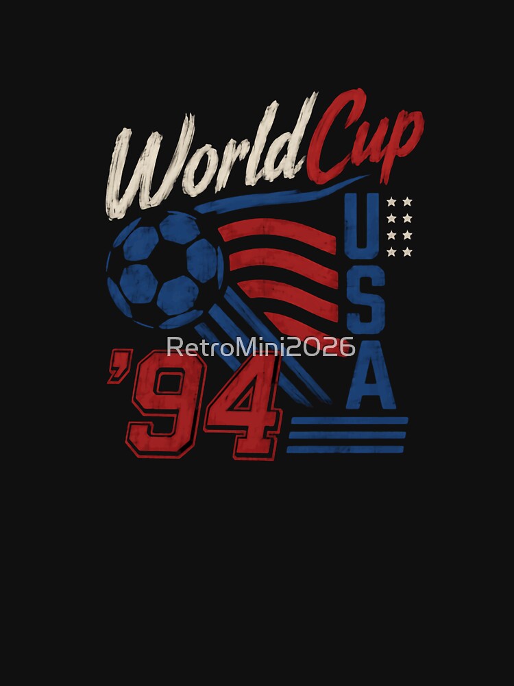 World Cup USA '94 Soccer Fan Sports Supporter by RetroMini2026