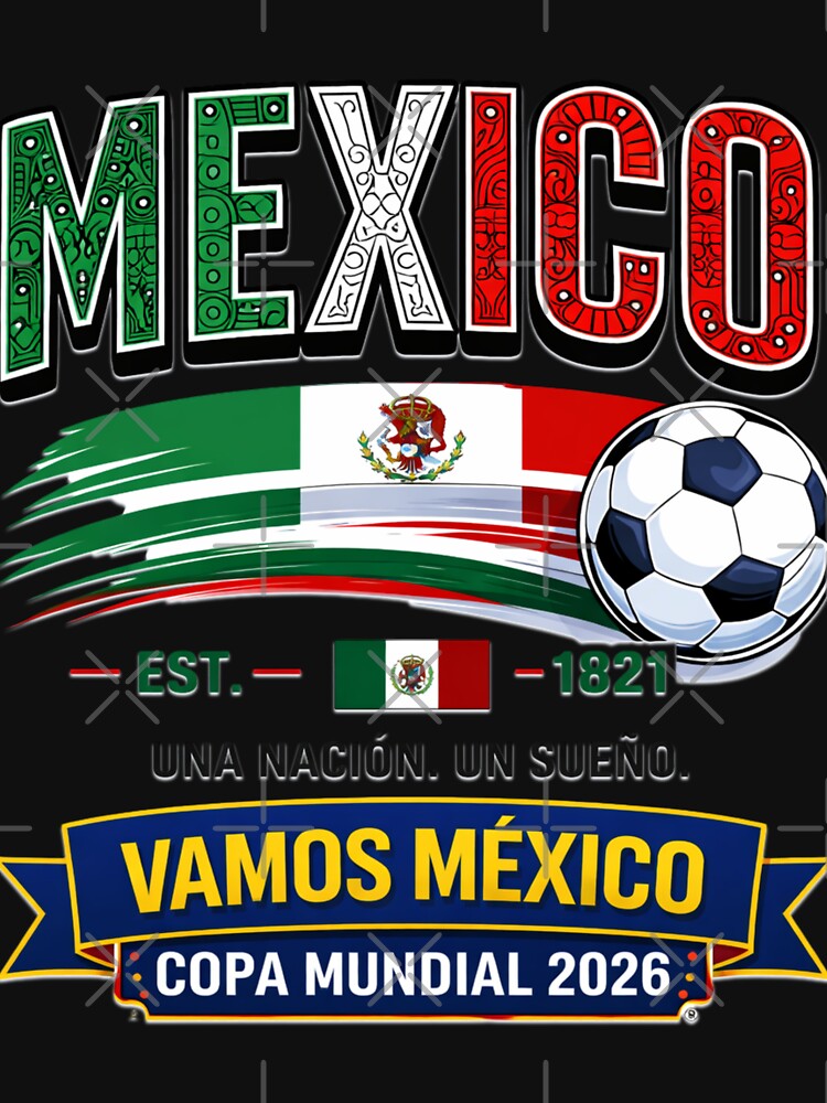 Mexico Futbol Supporter Colors 2026 by Tsugraf Designs