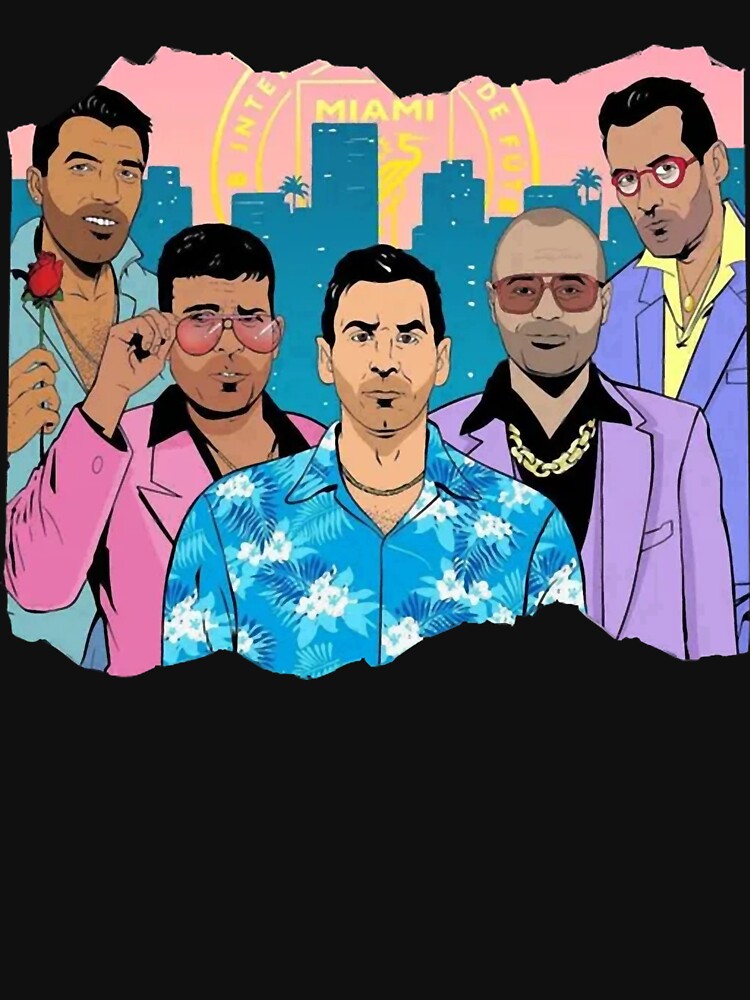 Inter miami gang by MylesChicArt