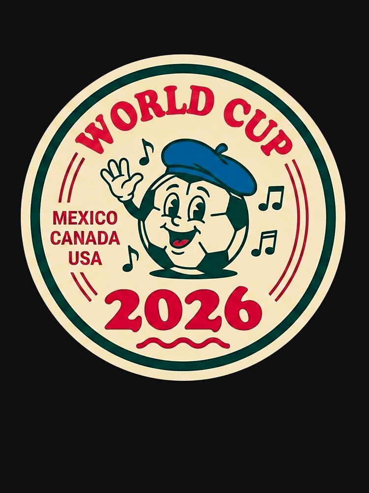 Vintage Mascot 2026 Soccer by ILoveWeedLive