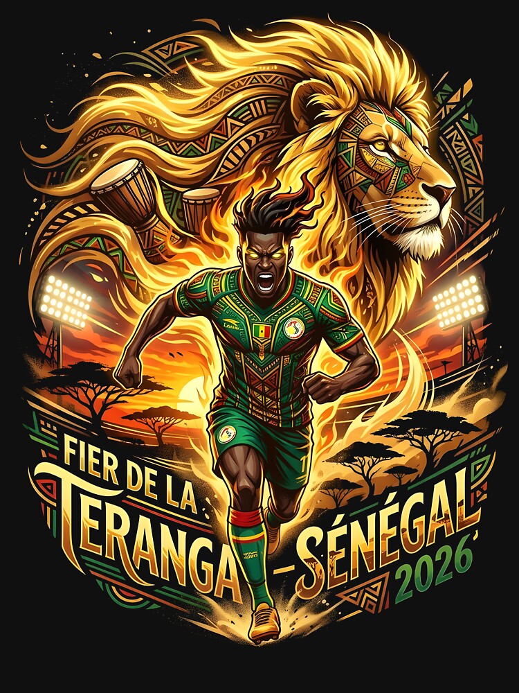 Lions Of Teranga Senegal - World Cup 2026 by VoidAnimeStudio