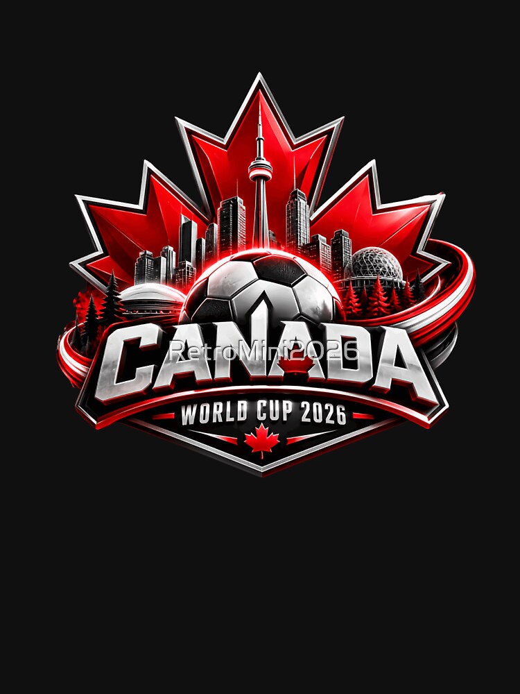 Canada World Cup 2026 Soccer Fan by RetroMini2026