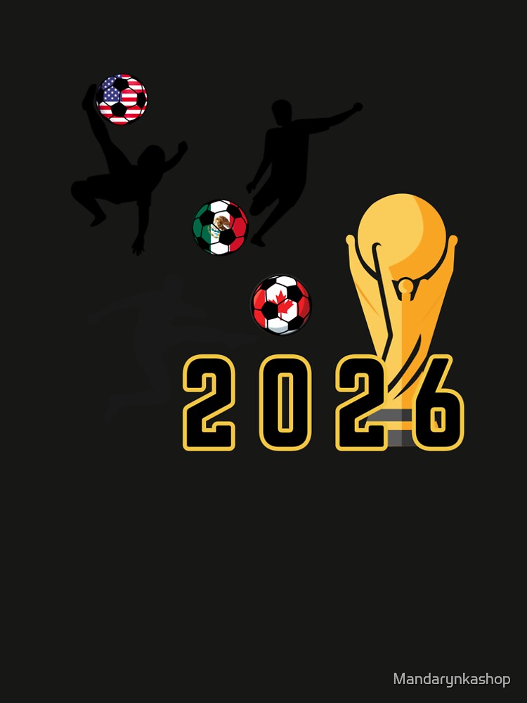 World Cup 2026 Ultimate Trophy: North America Football Trio by Mandarynkashop
