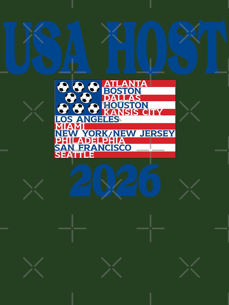 WORLD CUP26 USA Host Country art by Colorfulman
