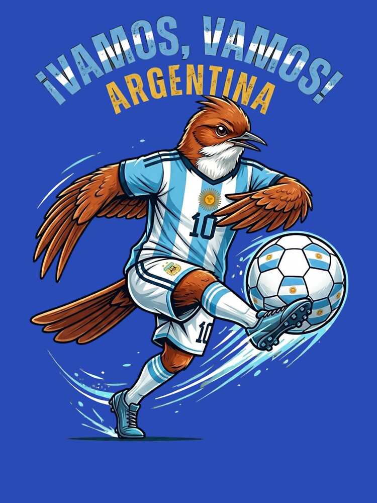 Argentina Soccer Bird - Vamos Vamos Argentina! Fan Art! by TB-73