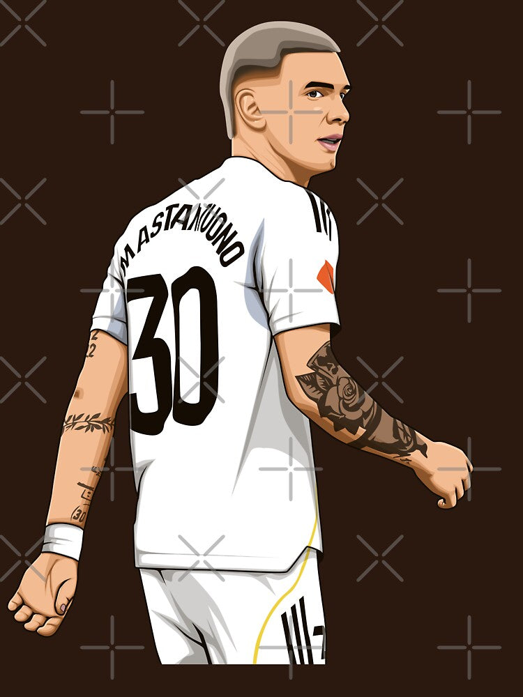 Franco Mastantuono by Aldduardo