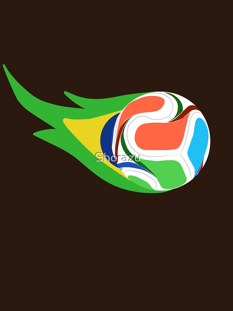 Brazil Flaming Soccer Ball – World Cup 2026 by Shorazu