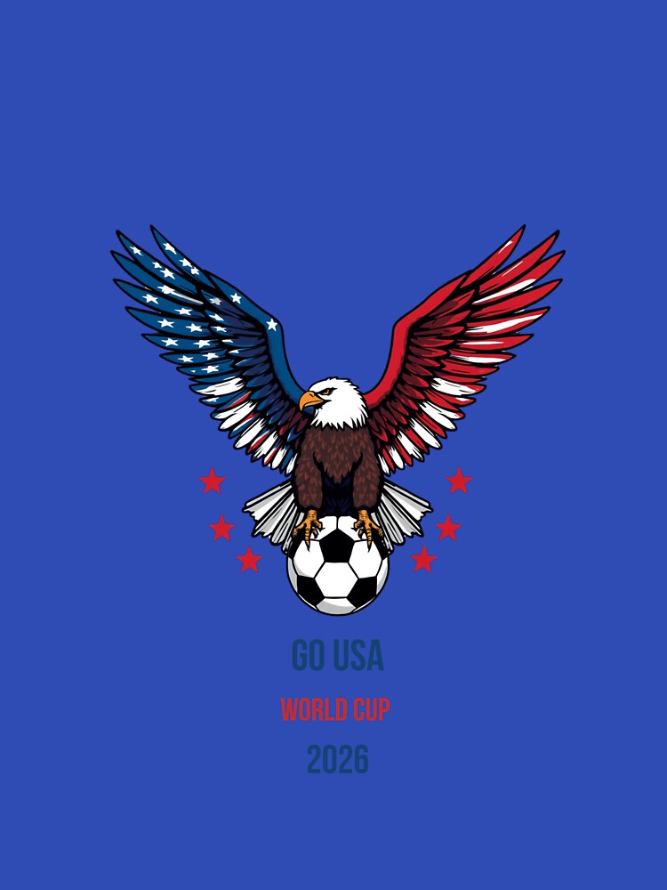 Go USA World Cup 2026 Soccer T-Shirt Home Nation Pride by FanNationTees