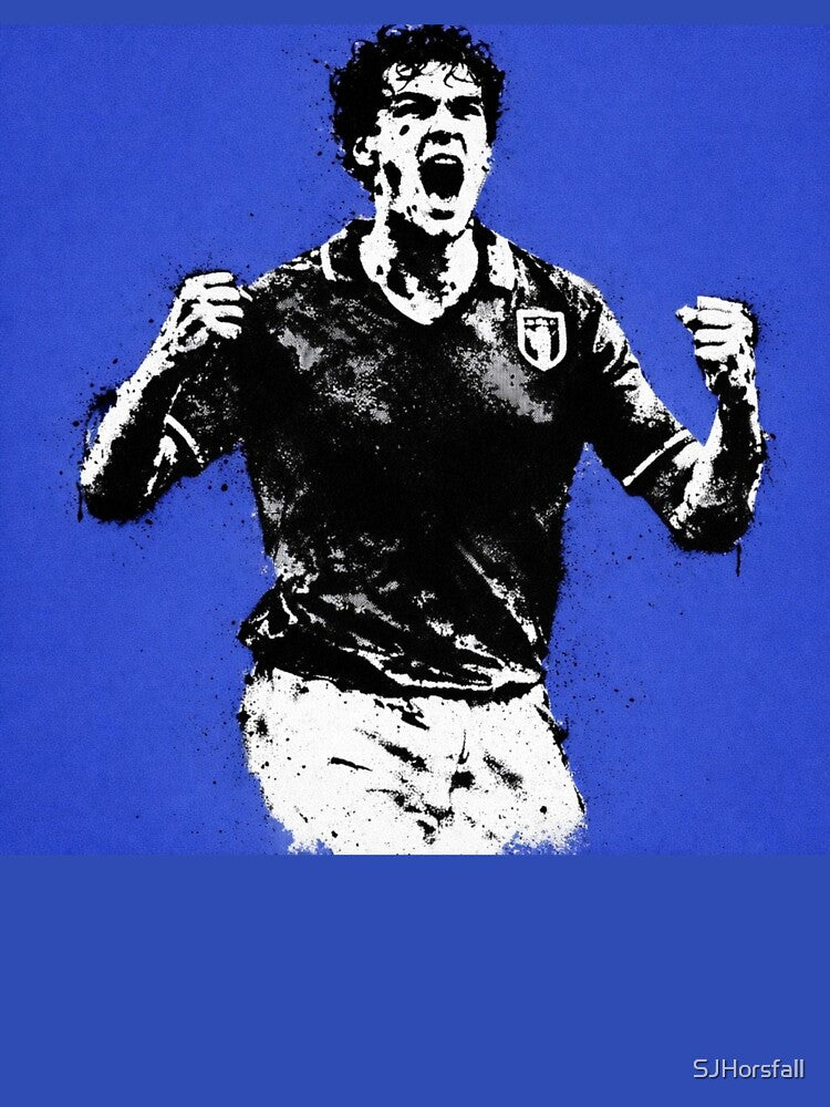 World Cup Blue Ink Tardelli by SJHorsfall