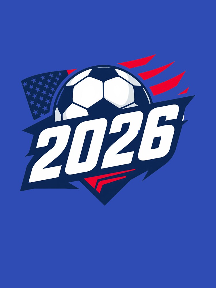 USA Soccer 2026 World Cup United States Football Flag by ArtDreamClub