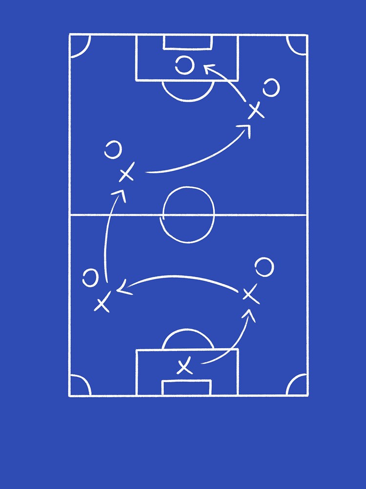 Football Field - Diagram of a Play - World Cup Ready by ZERO-MIND