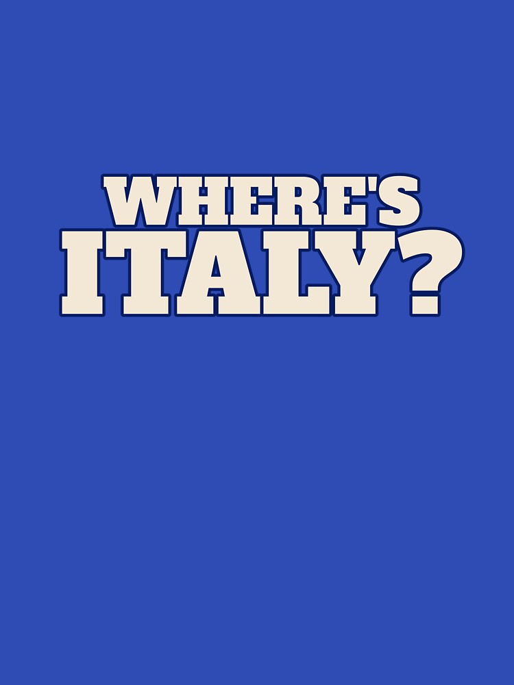 Where's Italy? Funny 2026 Soccer Tournament Tee by LoudSection