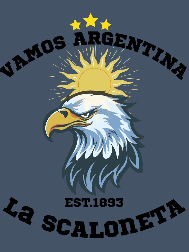 Vamos Argentina Eagle Football Fan Graphic by WildTrace