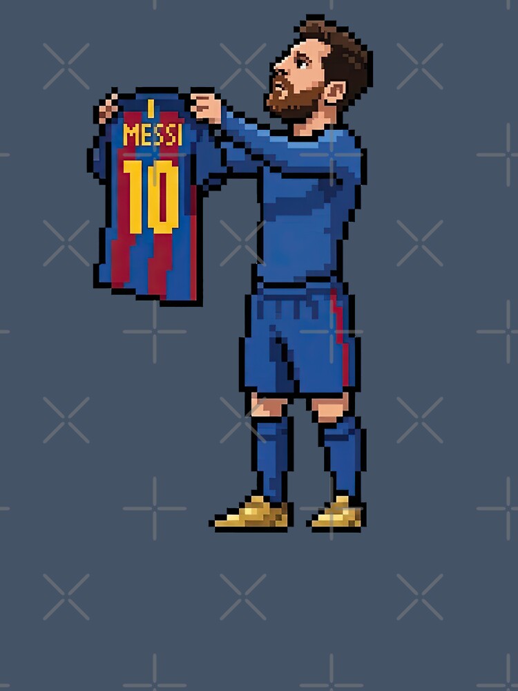 Messi 500 16-bit by FanFocusedTees