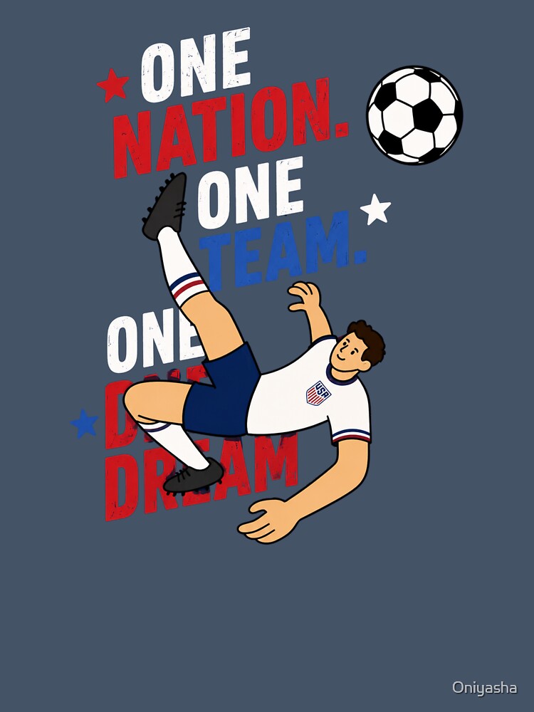 USA Soccer World Cup 2026 Fan Vibes by Oniyasha