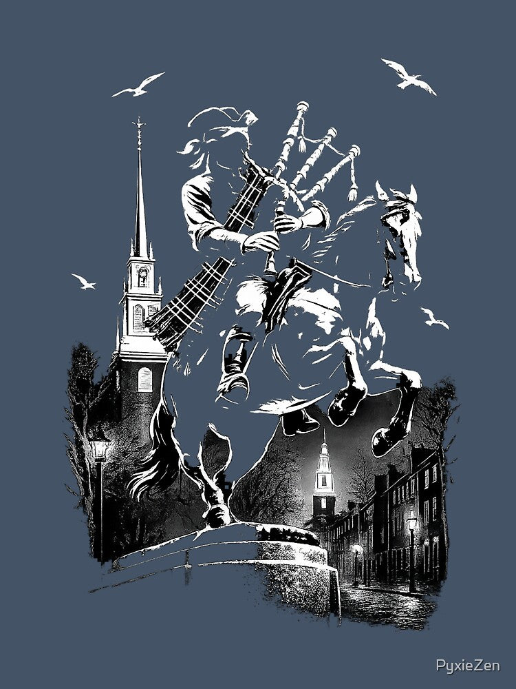 Scottish Paul Revere Statue: World Cup by PyxieZen