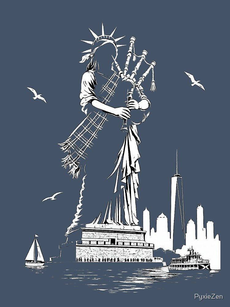 Scottish Statue Of Liberty: World Cup by PyxieZen
