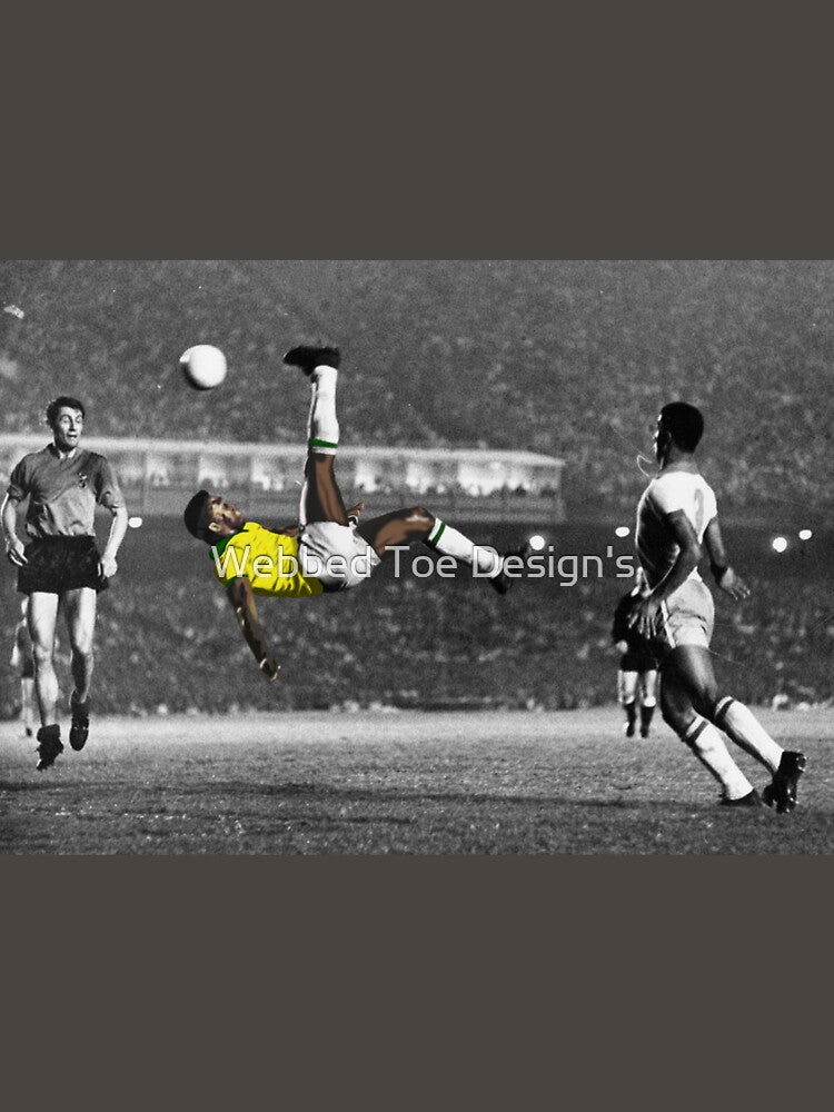 Brazil's Legend Pele by Webbed Toe Design's