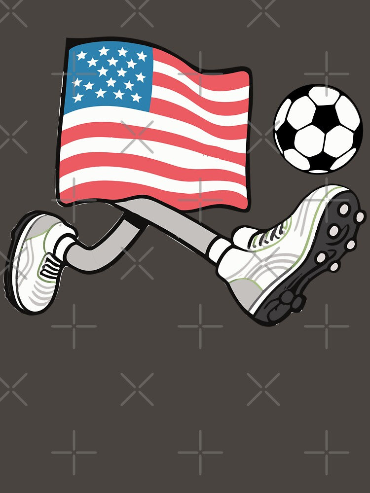 America Soccer Fans Jersey - United States Football Lovers by Colorfulman