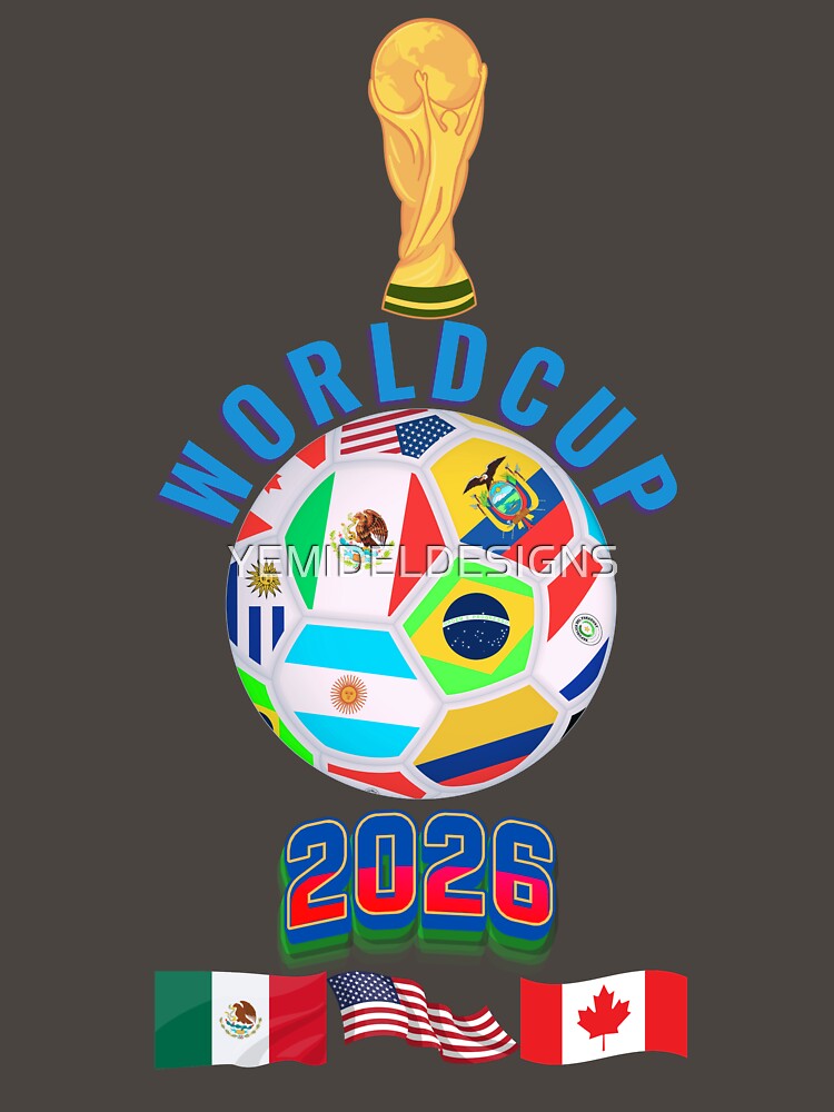 World cup football 2026 by YEMIDELDESIGNS
