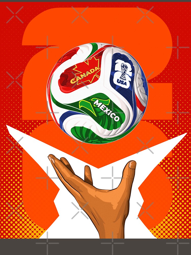 Canada 2026 Soccer World Cup Artwork by olaforshow