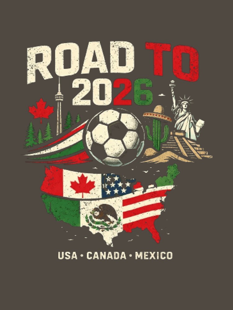 One World One Game 2026 T-Shirt – Minimal Soccer Design – Football Fan Gift Vintage Style by Scouts4ever