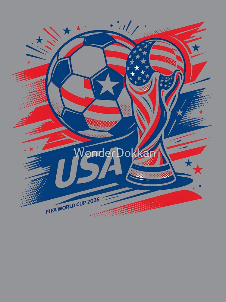 USA Football World Cup 2026 Dynamic Design by WonderDokkan