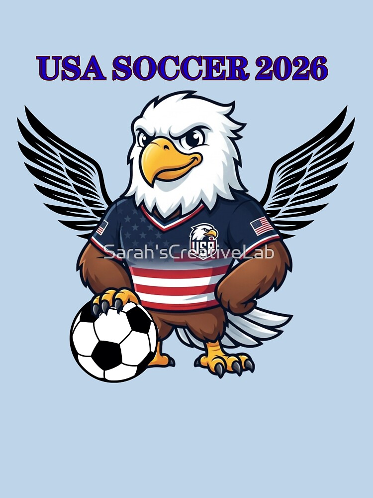 USA Soccer 2026 Eagle Mascot by Sarah'sCreativeLab