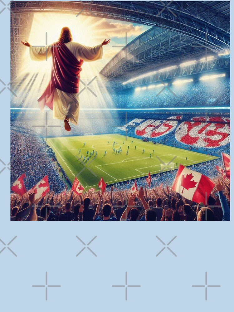 Jesus Blessing Toronto Soccer Stadium With Strength And Victory  Main SEO by PaintMeWorld