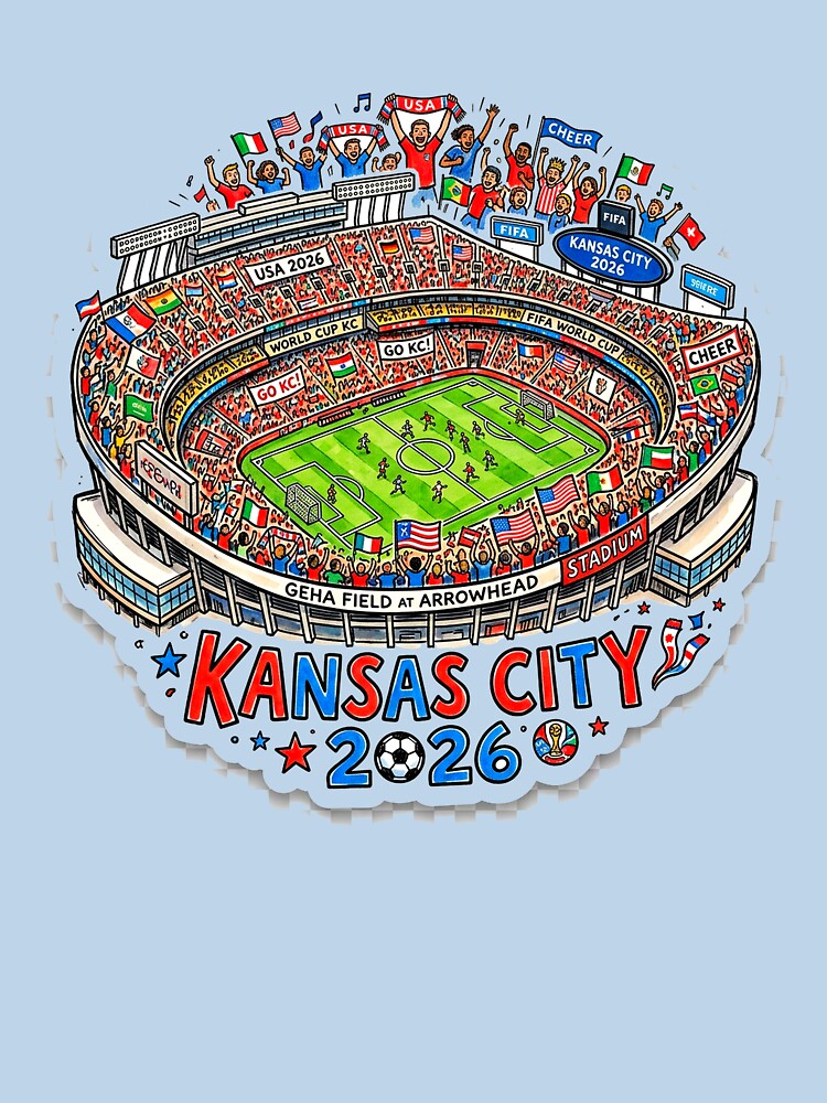Kansas City 2026 Stadium Soccer by Modefissi