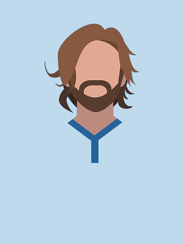 Andrea Pirlo Italian Football Design by Mauro6
