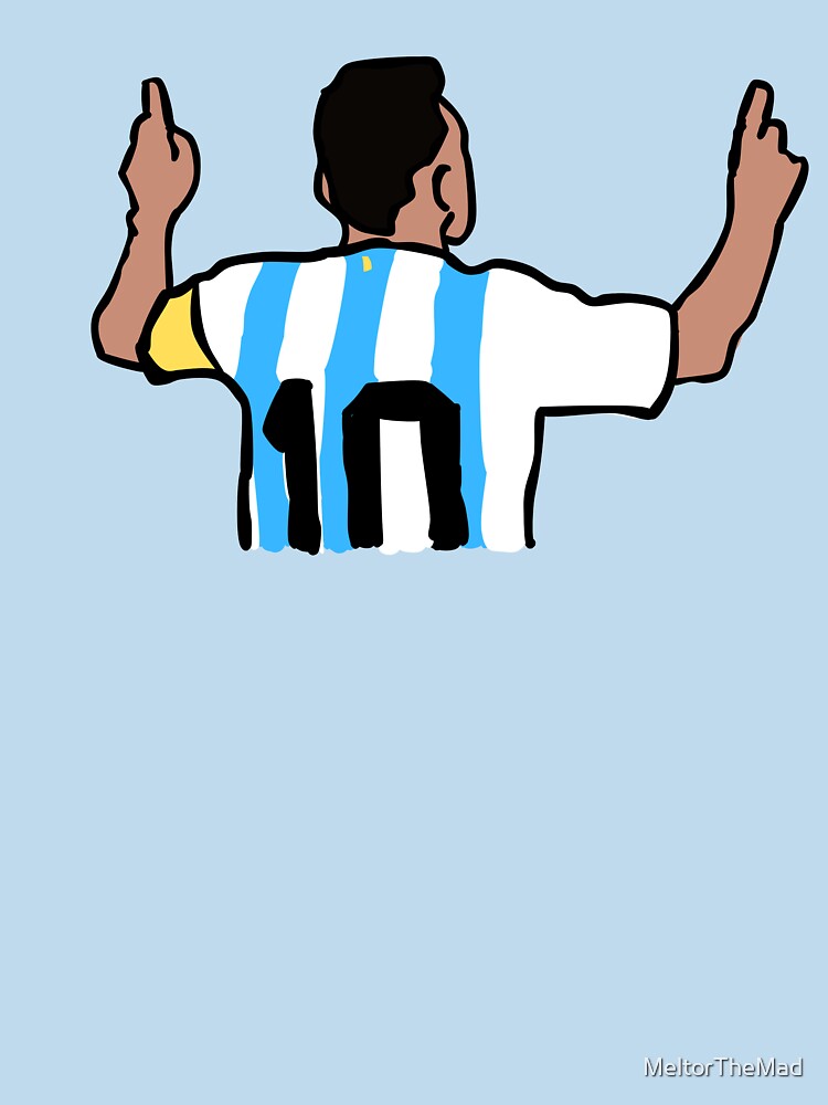 The Goat - Leo Messi by Melty Shirts