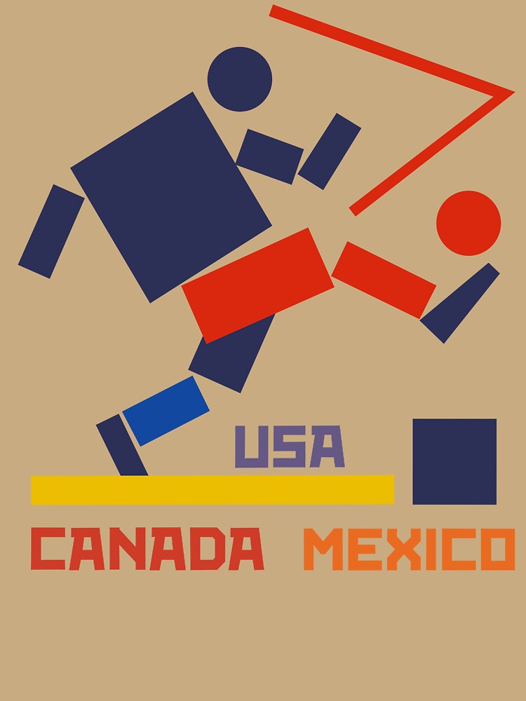 USA Canada Mexico – Geometric Goal Rush by CARPIO Creations