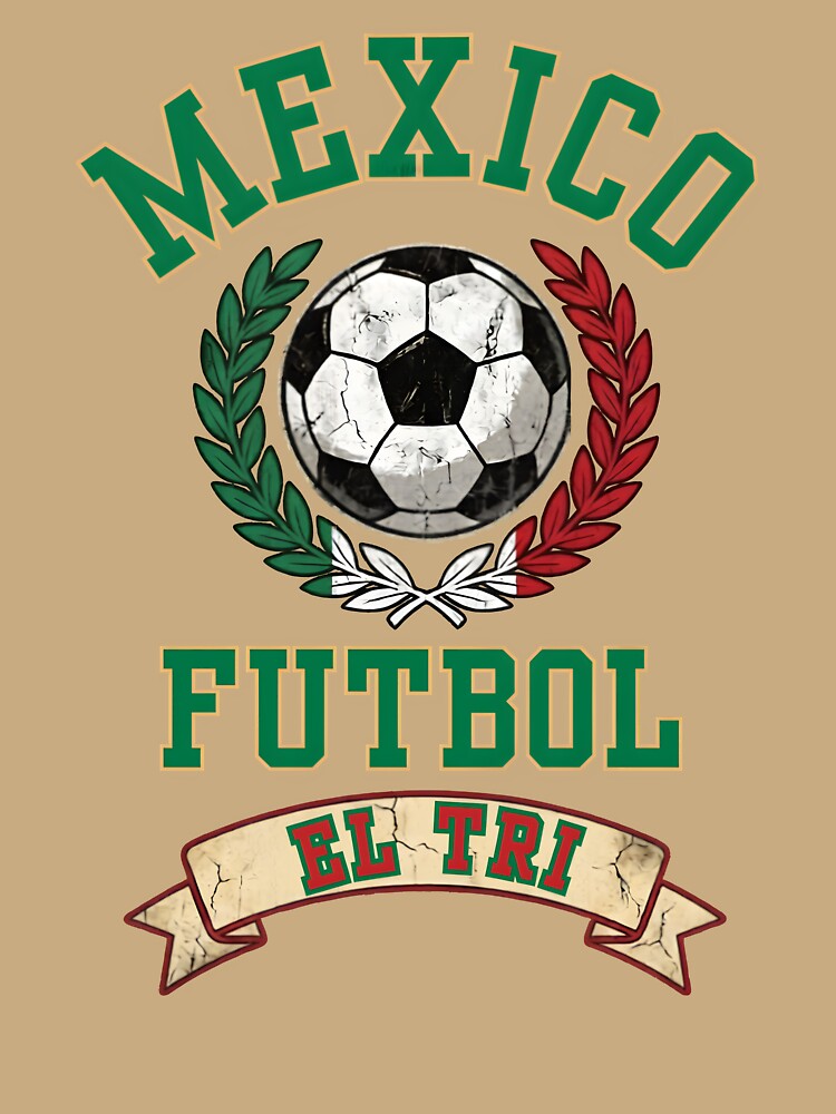Mexico Futbol El Tri Vintage Retro Soccer Fan by laughingshirts
