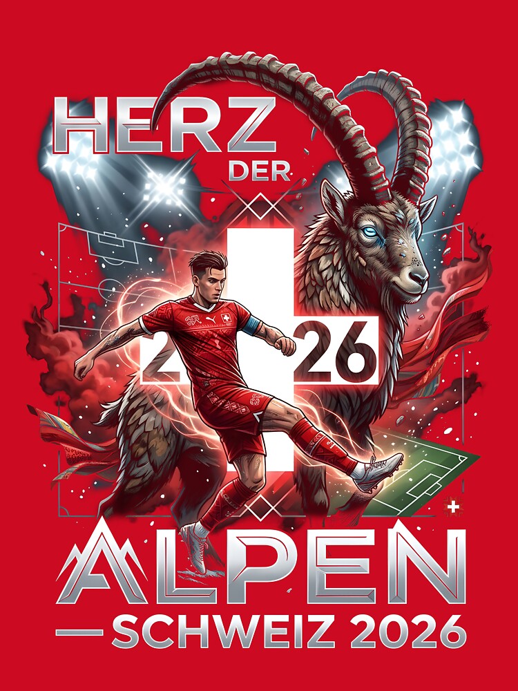 Alpine Strength Switzerland - World Cup 2026 Design by VoidAnimeStudio