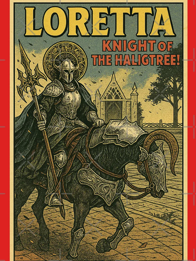 Loretta: Knight of the Haligtree! Comic Book Cover Classic T-Shirt