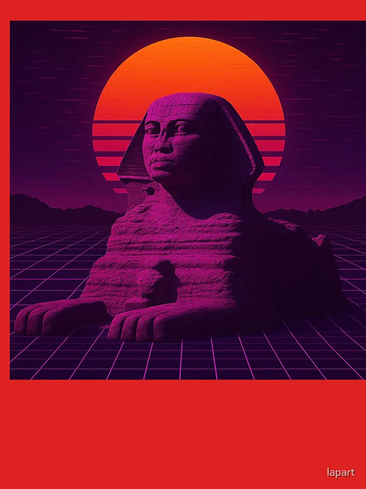 Great Sphinx of Giza - Retro Vintage Egypt Design Classic T-Shirt