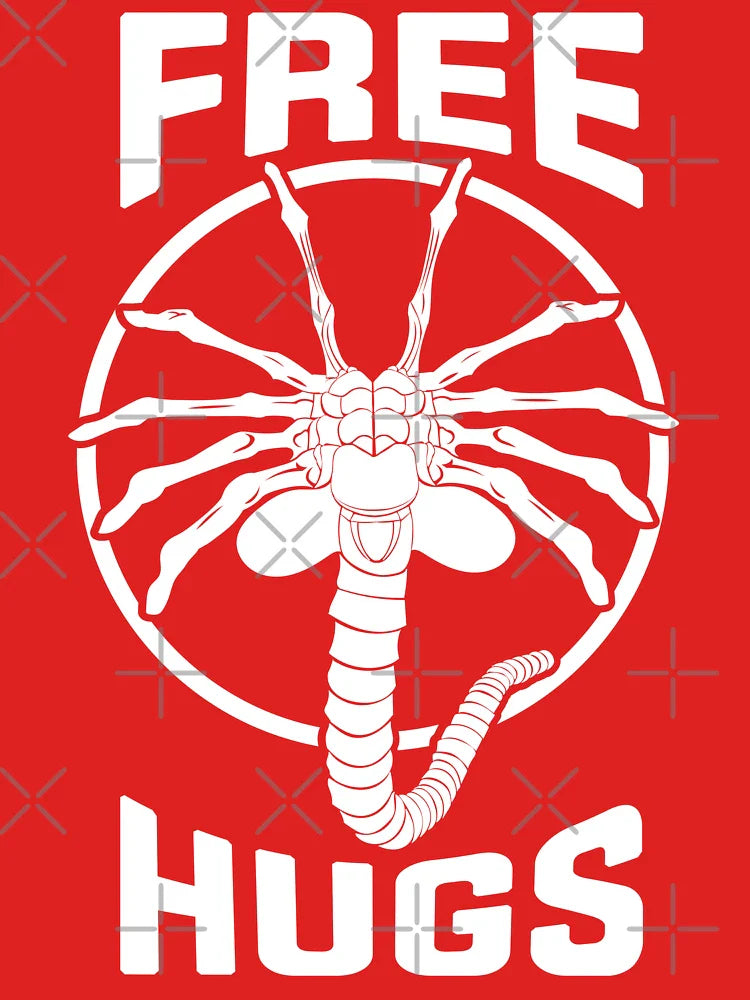 Free Facehugger Hugs Classic T-Shirt