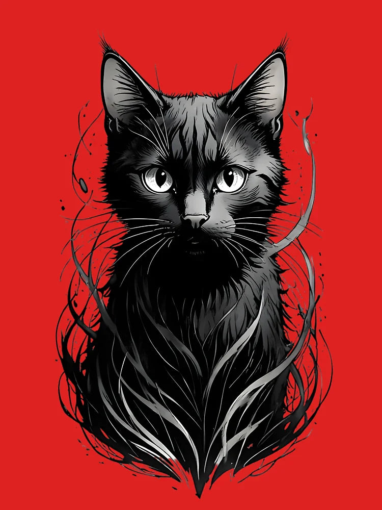 Cat illustration Classic T-Shirt