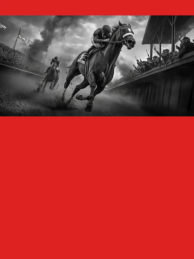Final Stretch at the Races Classic T-Shirt