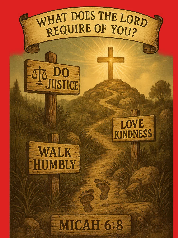 Micah 6:8 – Do Justice, Love Kindness, Walk Humbly Classic T-Shirt