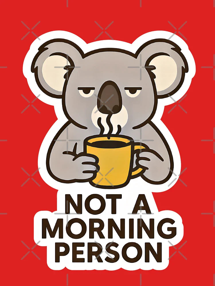 Not a Morning Person-Grumpy Koala Classic T-Shirt