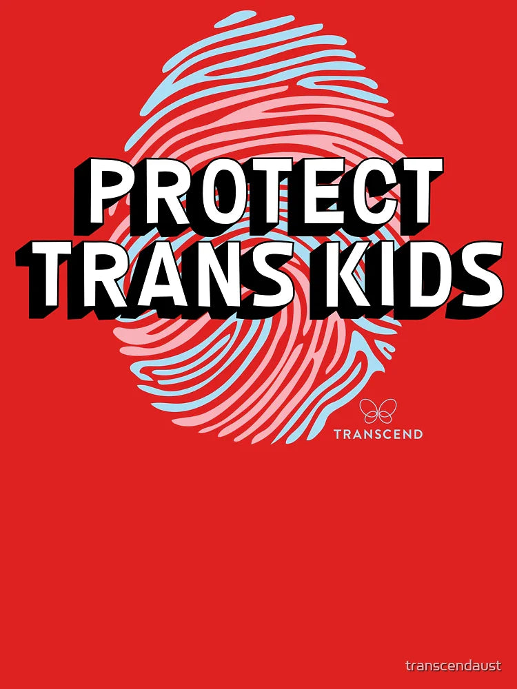 Protect Trans Kids - Transcend Australia Classic T-Shirt