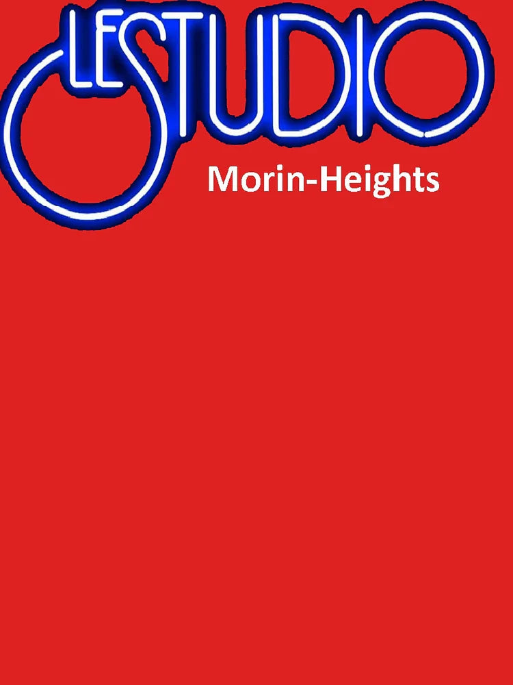 Le Studio Morin-Heights White & Blue logo  Classic T-Shirt