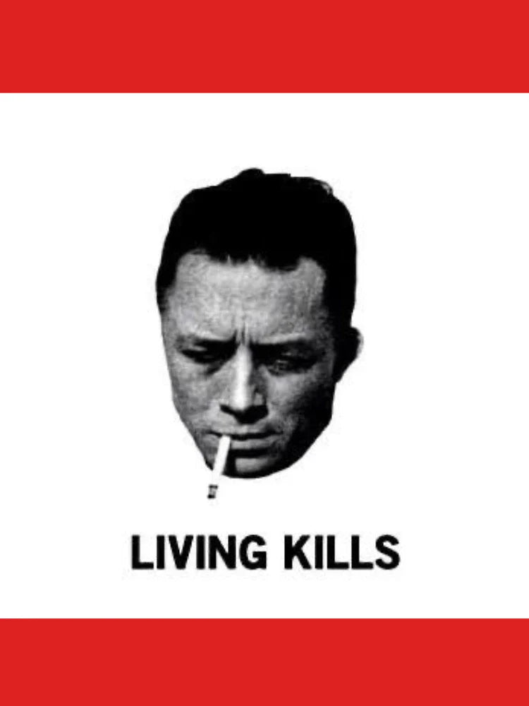 Albert Camus: Living kills Classic T-Shirt
