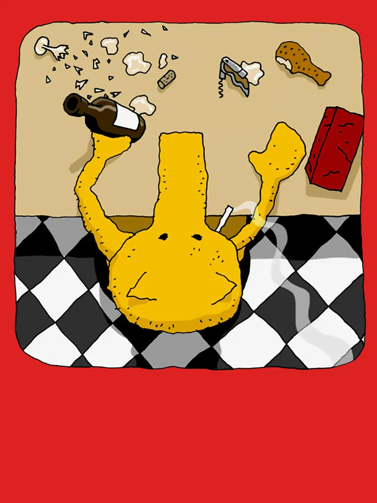 Animal madlib smoking painting   Classic T-Shirt