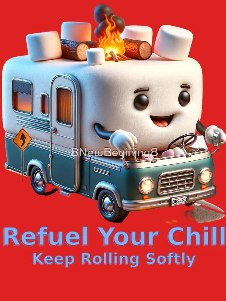 Refuel Your Chill – Keep Rolling Softly Classic T-Shirt