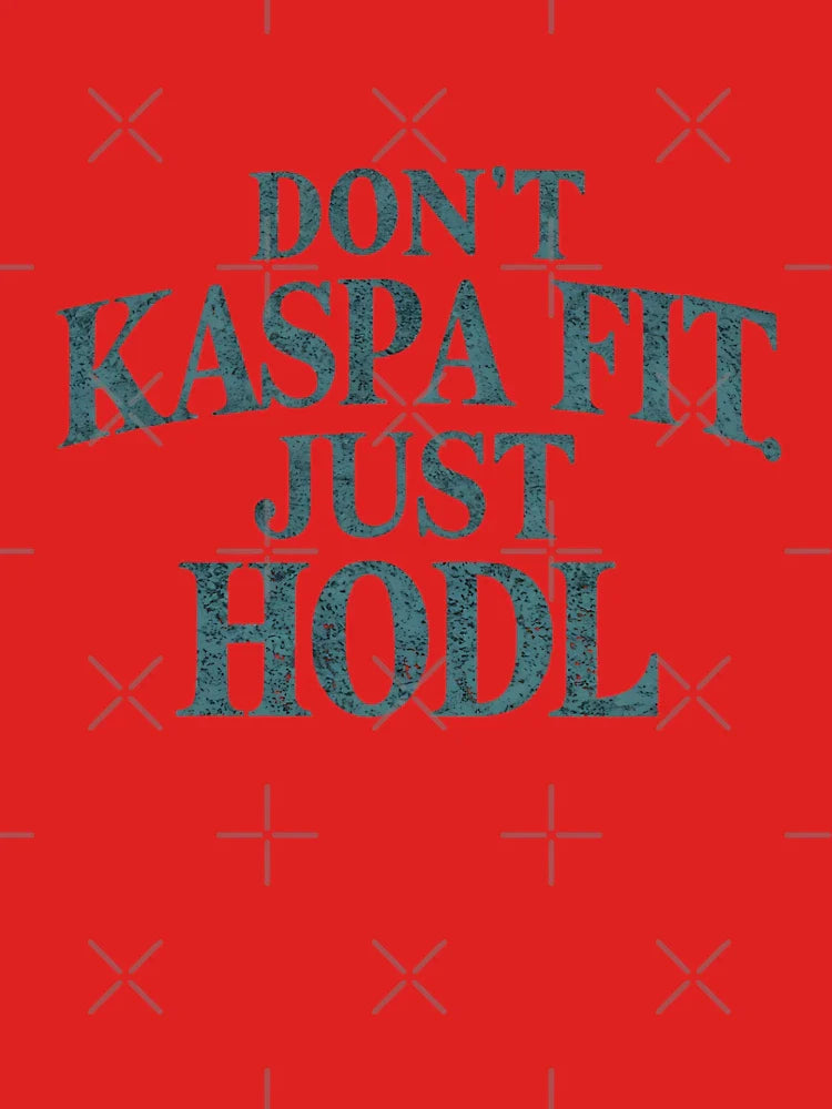 Kaspa Neon Core Glowing Blockchain Energy Classic T-Shirt