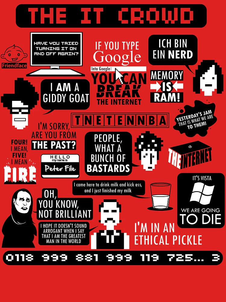 The IT Crowd Quotes Classic T-Shirt